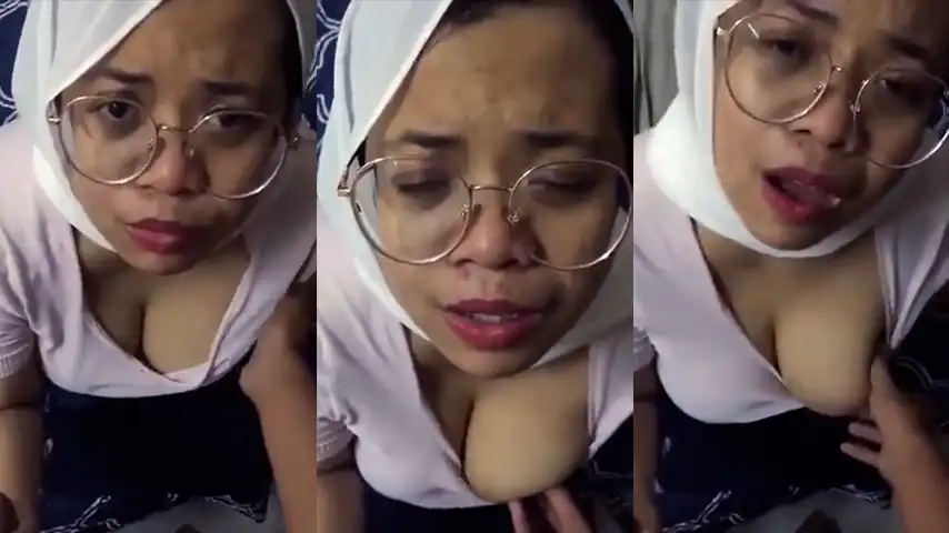 Hijab Tante Toge Digrepe Suami Desah